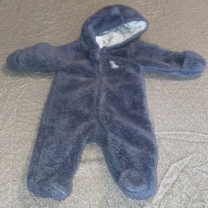 B Baby onesie Sherpa